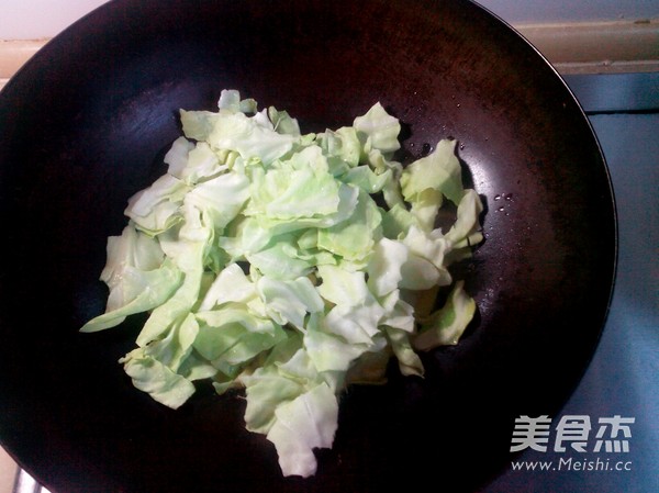 Stir-fried Dried Tofu with Cabbage recipe