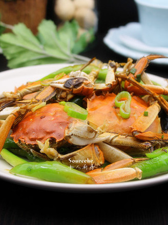 Fried Crab with Hot Pepper