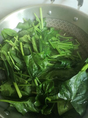 Spinach in Soup recipe