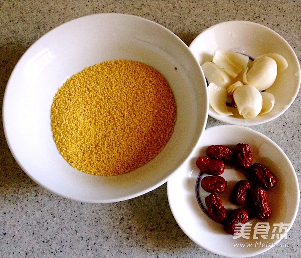 Red Date Lily Millet Congee recipe