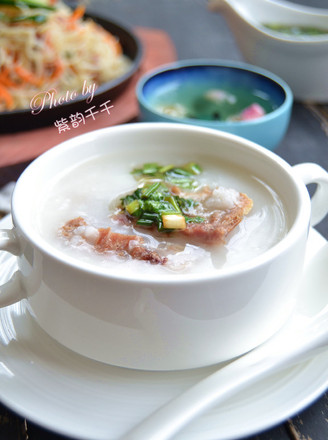 Salted Pork Bone Congee recipe