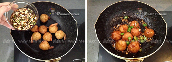 Kung Pao Potato Shrimp Balls recipe