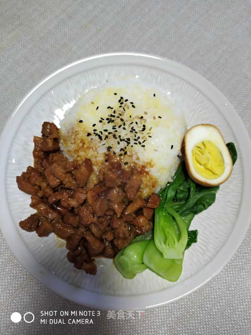 Braised Pork on Rice recipe