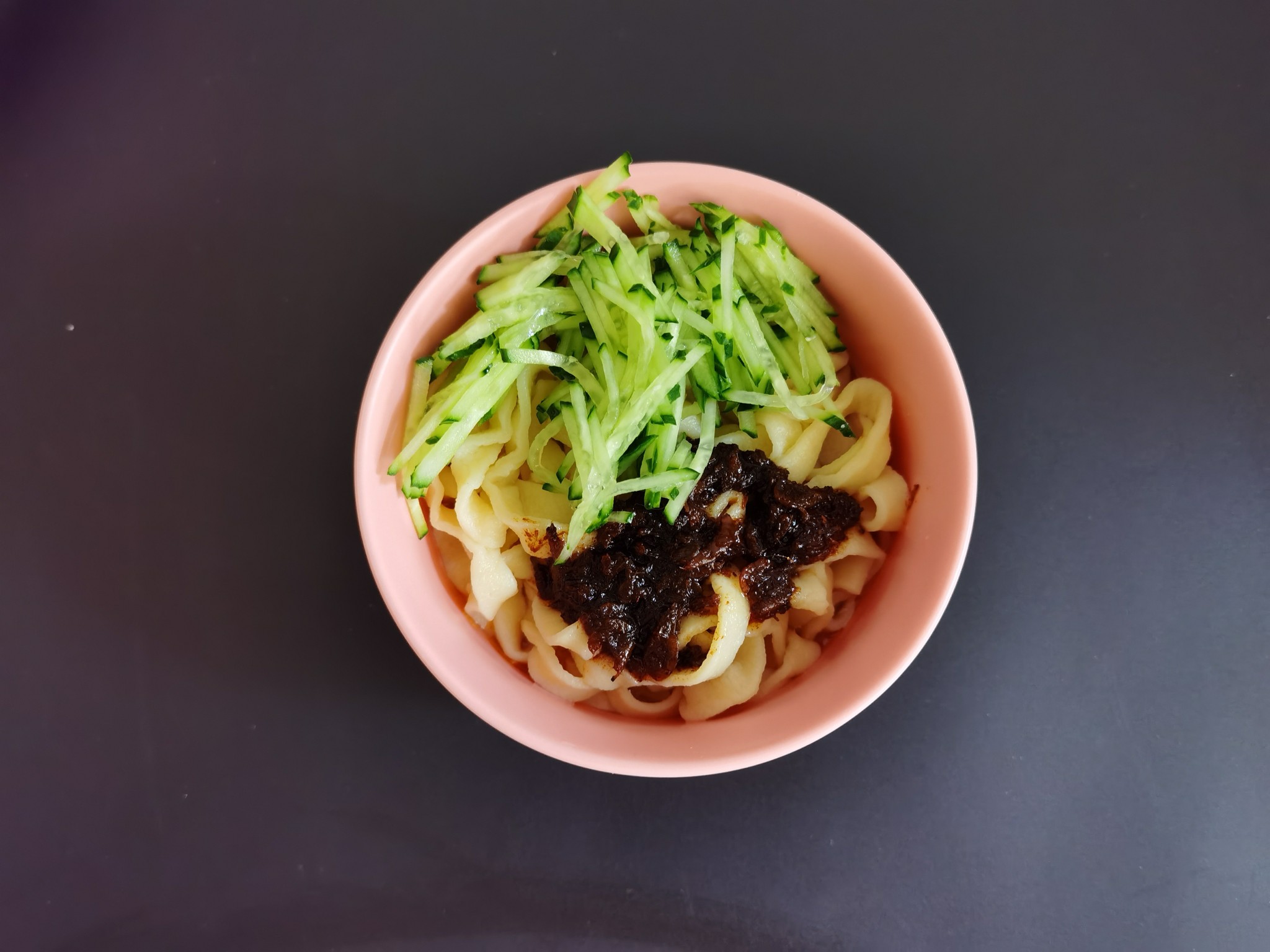 Egg Noodles with Shrimp Paste and Vegetables recipe