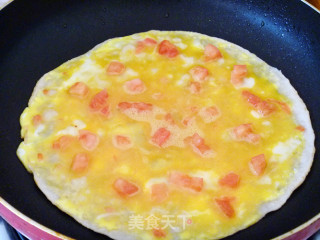 【variety Pasta】an Alternative Way to Eat Tomatoes and Eggs-tomato and Egg Breakfast Cakes recipe