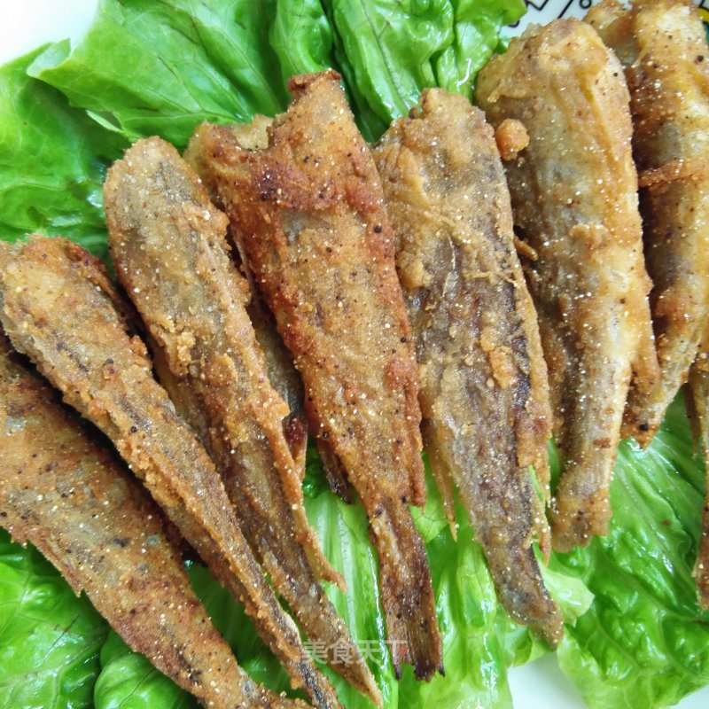 Crispy Fried Small Yellow Croaker recipe