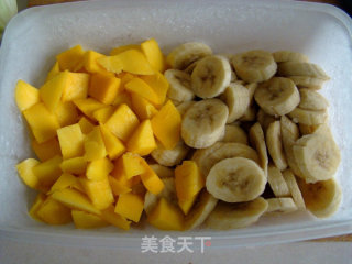 Banana Mango Ice Cream recipe