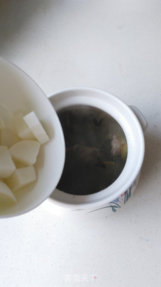 Winter Solstice Health First ~ Radish Lamb Chops Soup recipe