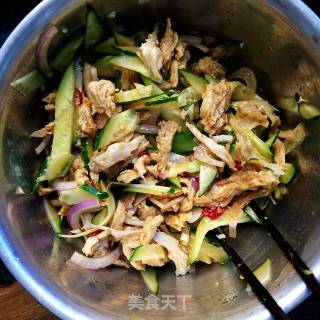Cucumber and Onion Mix recipe