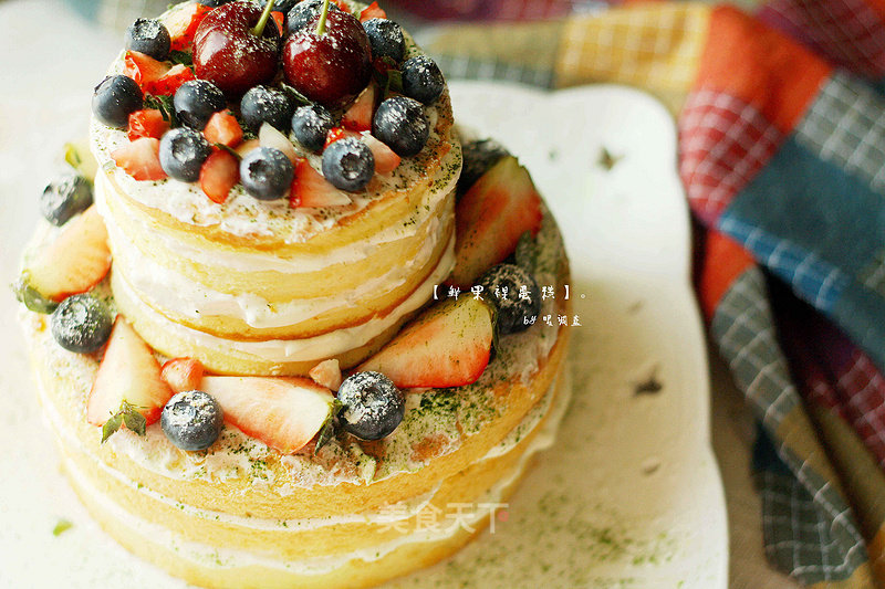 Enjoy A Fruit Feast: [fresh Fruit Naked Cake] recipe