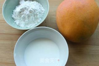 #夏懒人饭# Coconut and Mango Sticky Rice Cake recipe