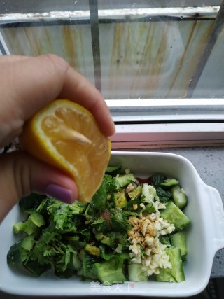 Garlic Cucumber recipe