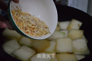 Shrimp and Roasted Winter Melon recipe