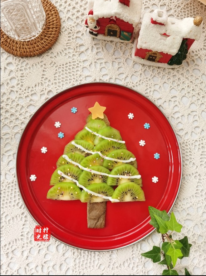 Kiwi Christmas Tree🎄 recipe