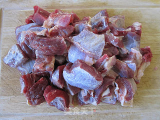 Curry Beef Brisket Stewed Potatoes recipe