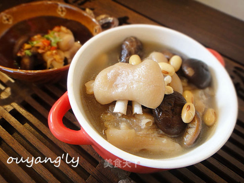 Mushroom Trotter Soup recipe