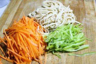 Home-style Stir-fry: Stir-fried Shredded Carrot with Bean Curd recipe