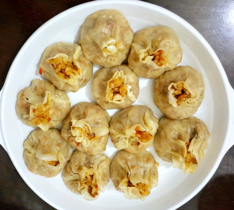 Siu Mai with Mushroom and Glutinous Rice recipe