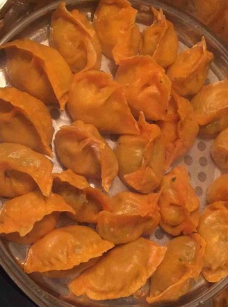 Pumpkin Meat Dumplings recipe