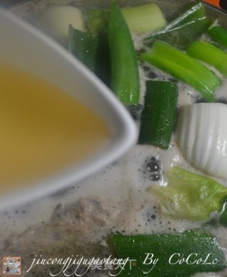 Private Vegetable Recipe-leek and Chicken Bone Soup [chinese and Western Style All-purpose Soup] recipe