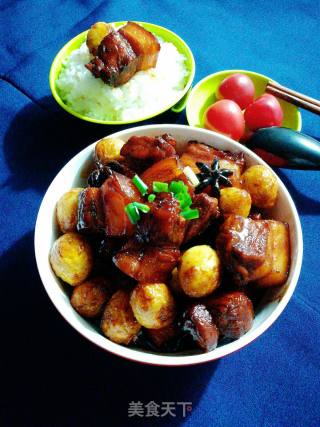 Braised Pork with Quail Eggs recipe