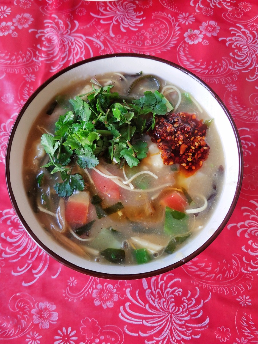 Meatball Hu Spicy Soup recipe
