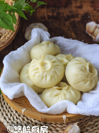 Green Radish Buns recipe