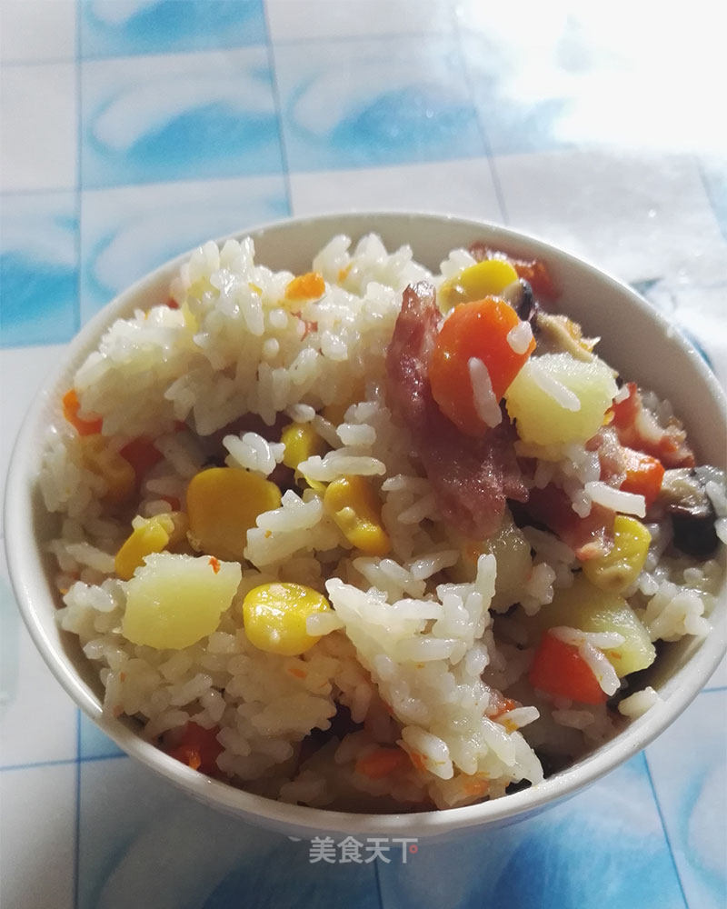 Assorted Braised Rice recipe