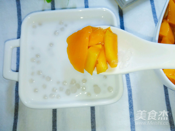 Mango Coconut Milk Sago recipe
