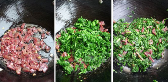 Spinach Rice recipe