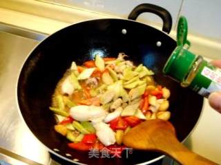 Baby Cuttlefish in Golden Garlic Oyster Sauce recipe
