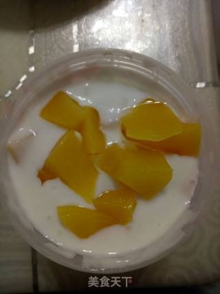 Yellow Peach Yogurt recipe