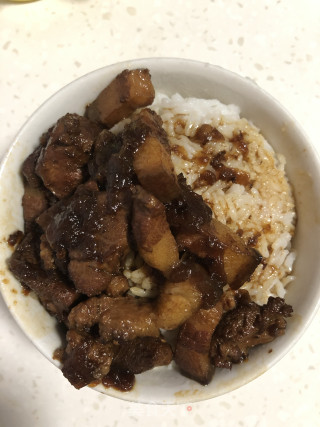 Braised Pork on Rice recipe