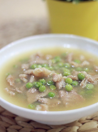Green Bean Meat Noodle Soup
