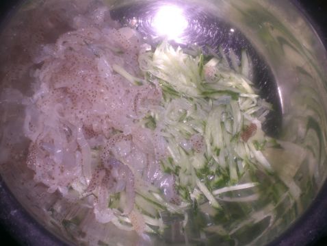 Jellyfish with Cucumber recipe