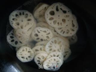 Black Fungus Sweet and Sour Lotus Root Slices recipe