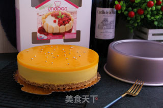 Eight Inch Mango Yogurt Mousse Cake recipe