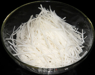 Shredded Radish recipe