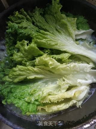 Lettuce in Oyster Sauce recipe