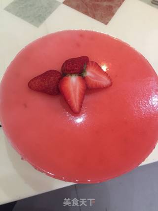 Strawberry Mousse Cake recipe