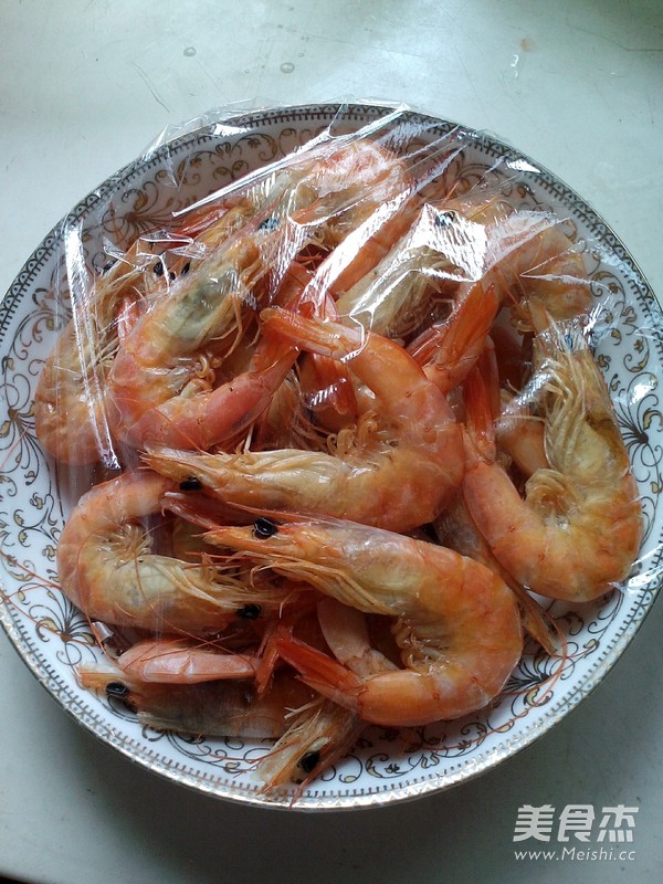 Microwave Dried Shrimp recipe