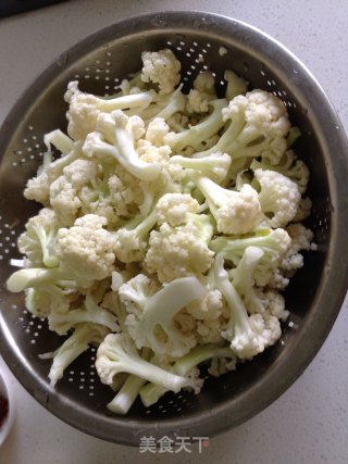 Stir-fried Cauliflower recipe