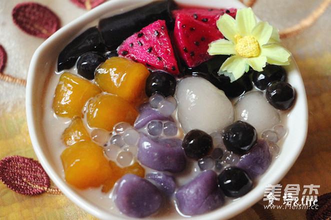 Taiwan's Special "two-color Taro Balls" recipe