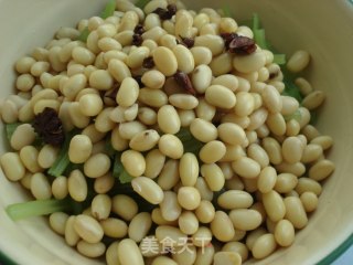Soybeans Mixed with Parsley recipe