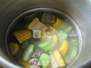 Corn Chayote Rib Soup recipe