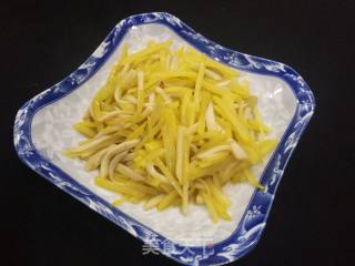 Pleurotus Eryngii Fried Potato Shreds recipe