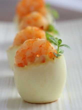 Shrimp and Egg Cup recipe