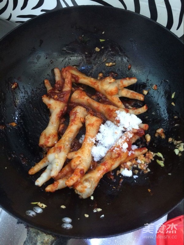 Korean Spicy Chicken Feet recipe
