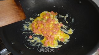 Ham and Egg Fried Noodles recipe