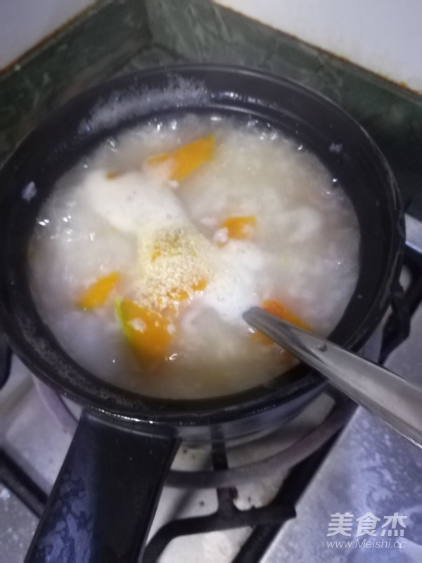 Pumpkin Scallop Porridge recipe